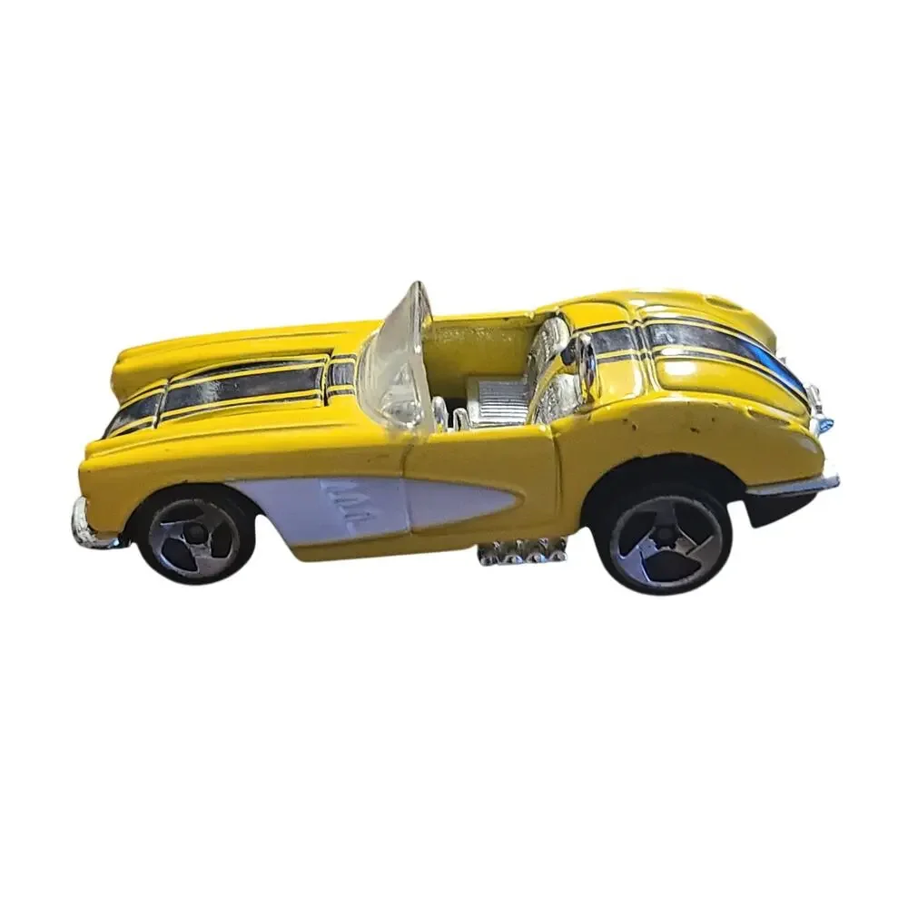 Hotwheels - 58 Corvette - Yellow Circa 1994 Excellent Condition.